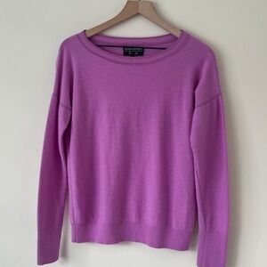 Banana Republic Cashmere Merino Wool Blend Purple Sweater – size Medium
